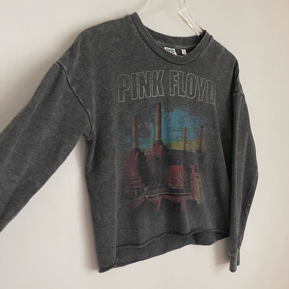 PINK Floyd graphic Crew Neck Dark Grey Junk Food Small - Picture 3 of 9